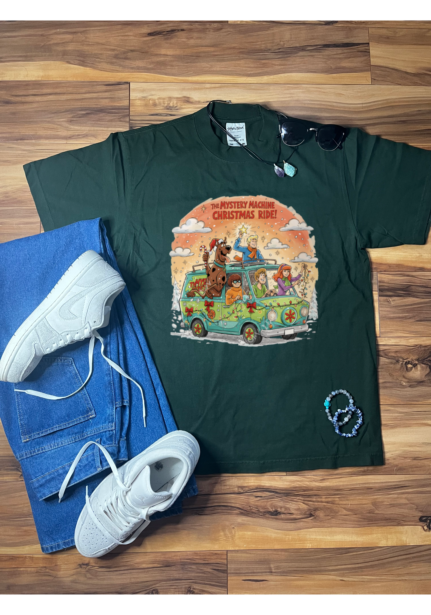 Scooby Christmas Shaka Wear Tee