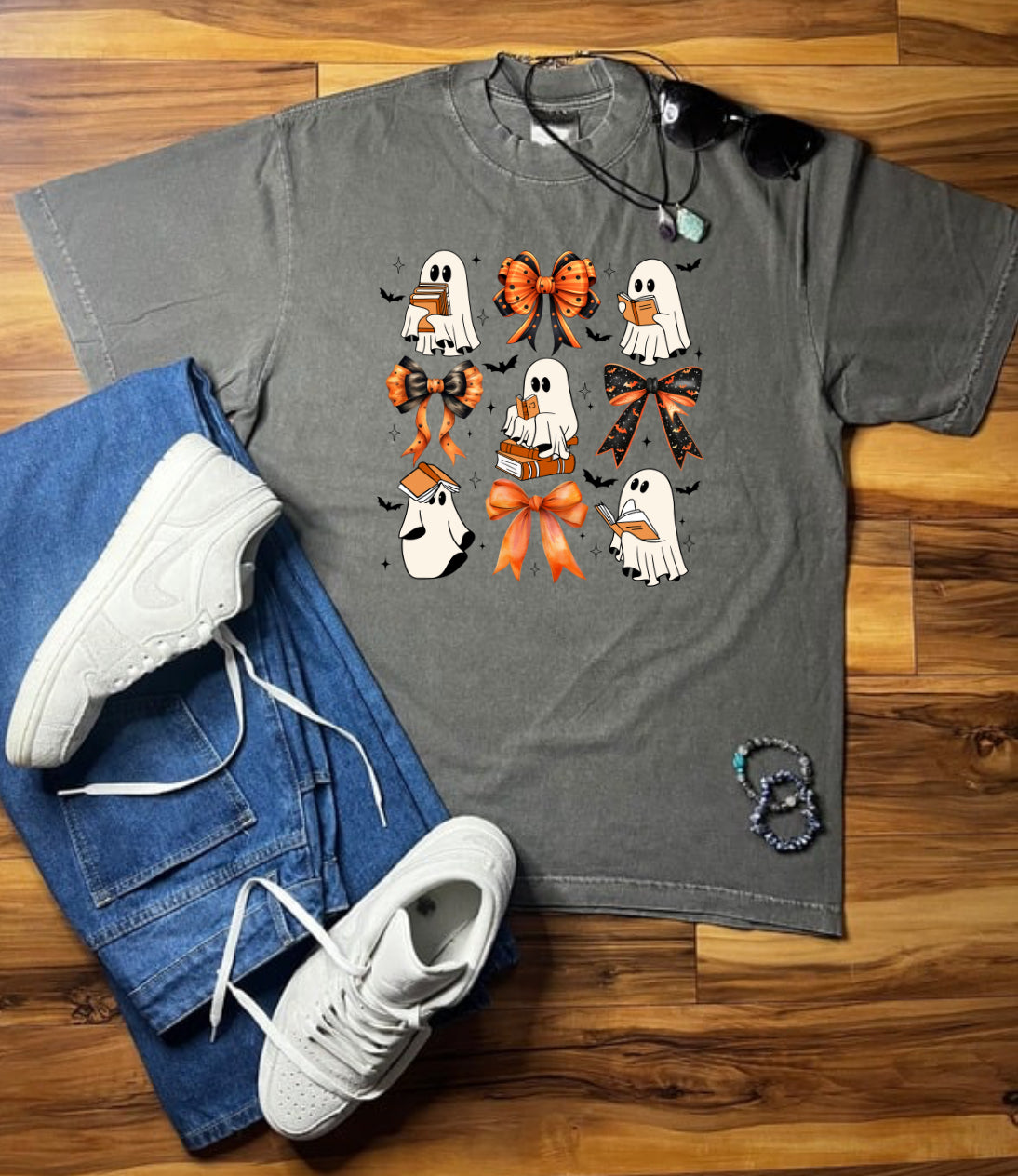 Ghosts and Books Shaka Wear Tee