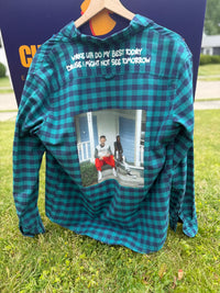 Upthrift MGK & Wiz Button Up Size M