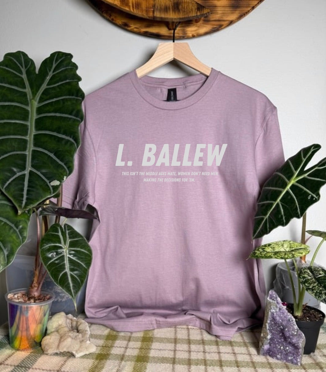 Officially Licensed L. Ballew: L. Ballew Gildan Tops