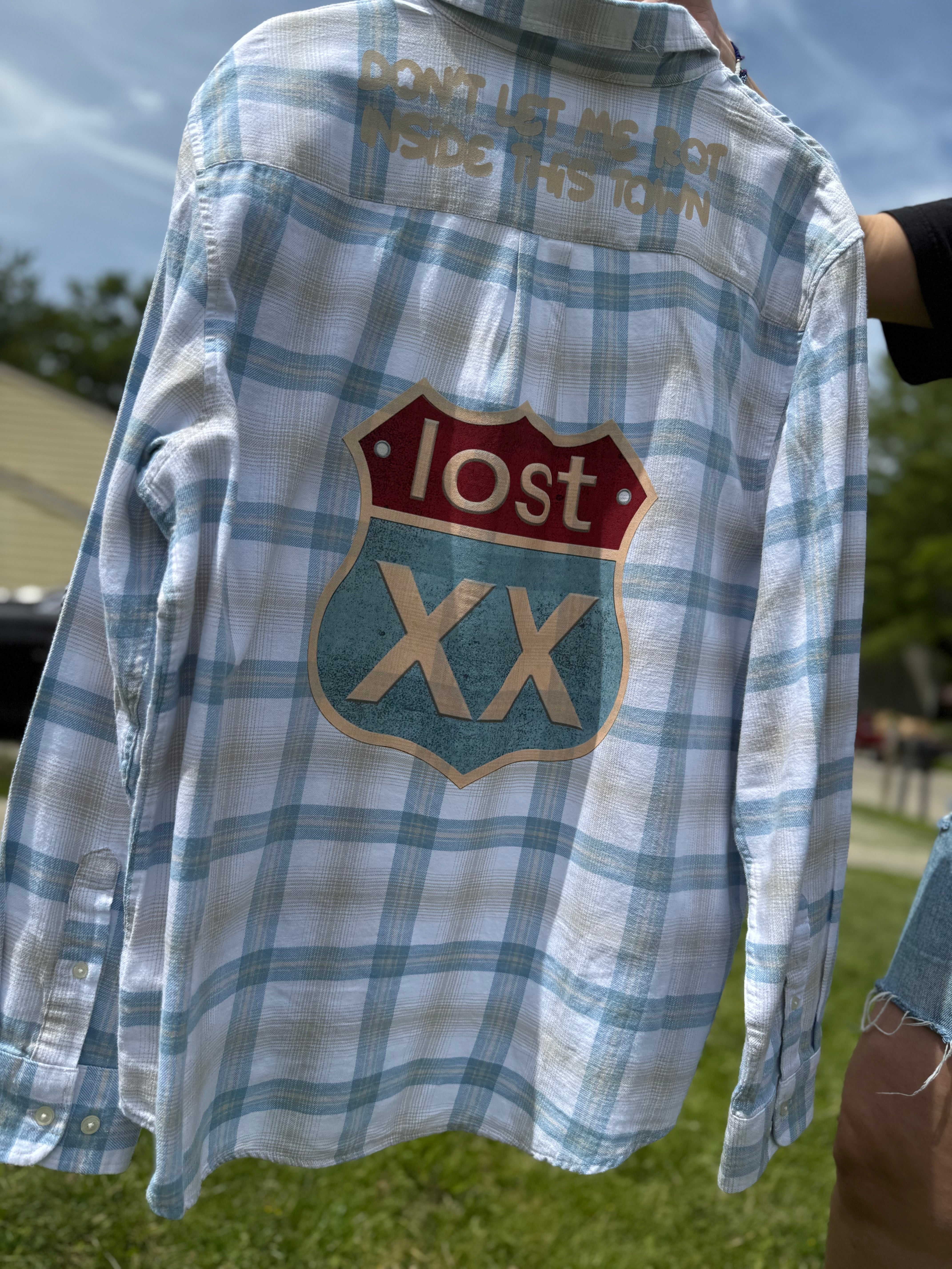 Brand New MGK Lost Americana Flannel Size XL