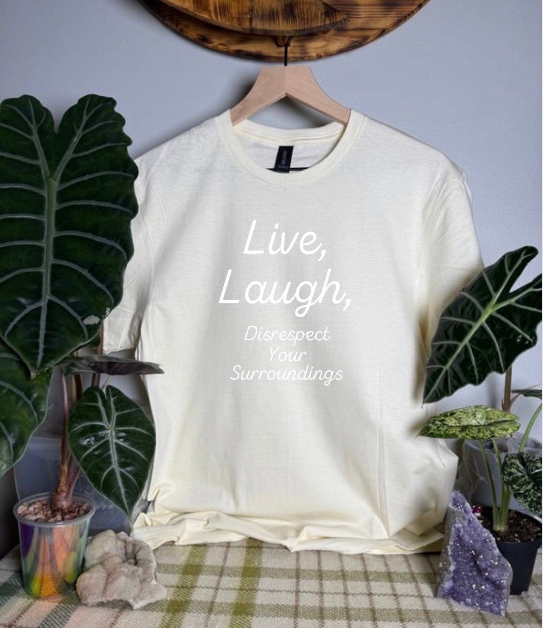 Disrespect Your Surroundings Gildan Tops