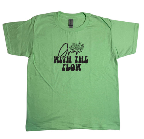 Grow With The Flow Youth Gildan Tee