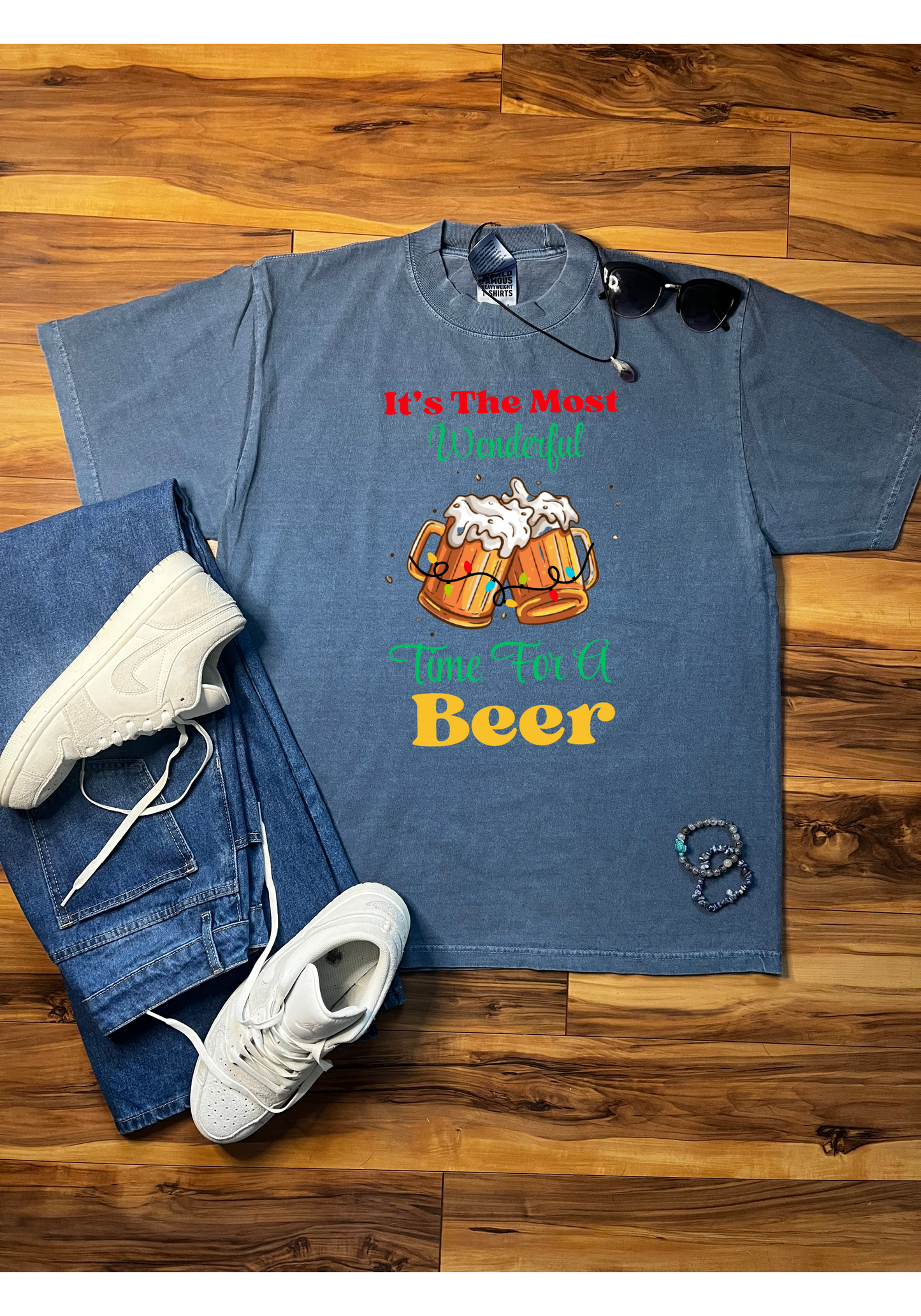 Wonderful Time For A Beer Shaka Wear Tee