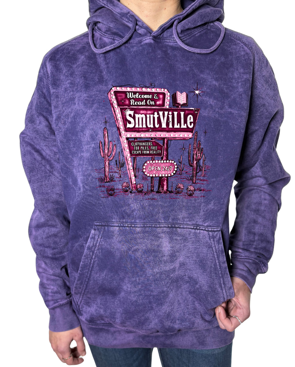 SmutVille Vintage Wash Hoodie