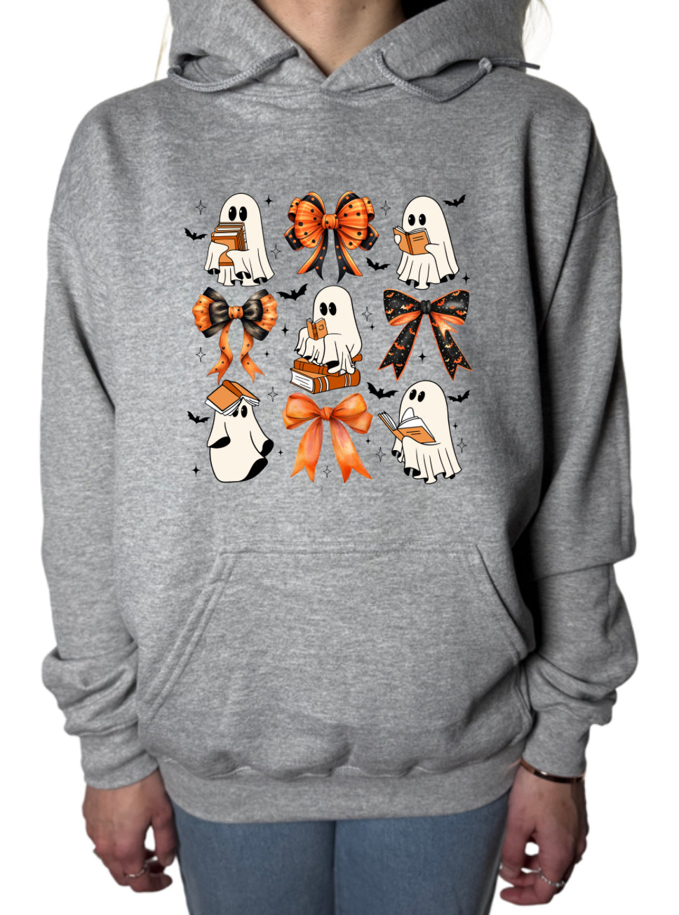 Ghosts and Books Gildan Tops