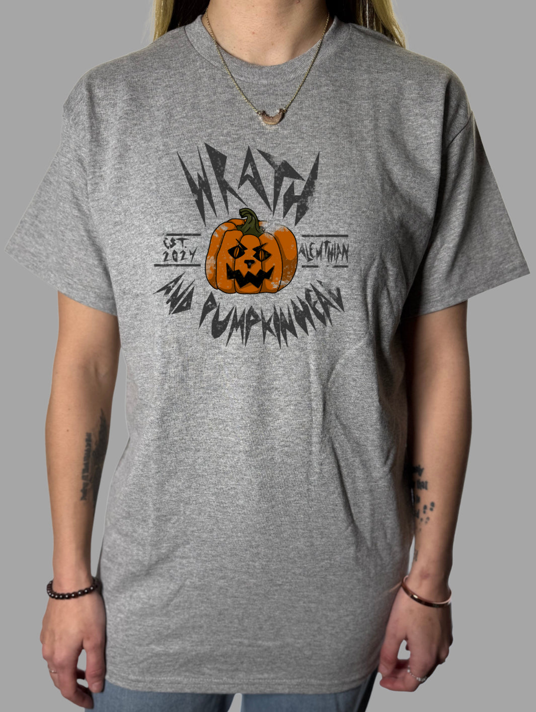 Offically Licensed Brea Lamb: Wrath and 🎃 Band Tee Gildan Tops