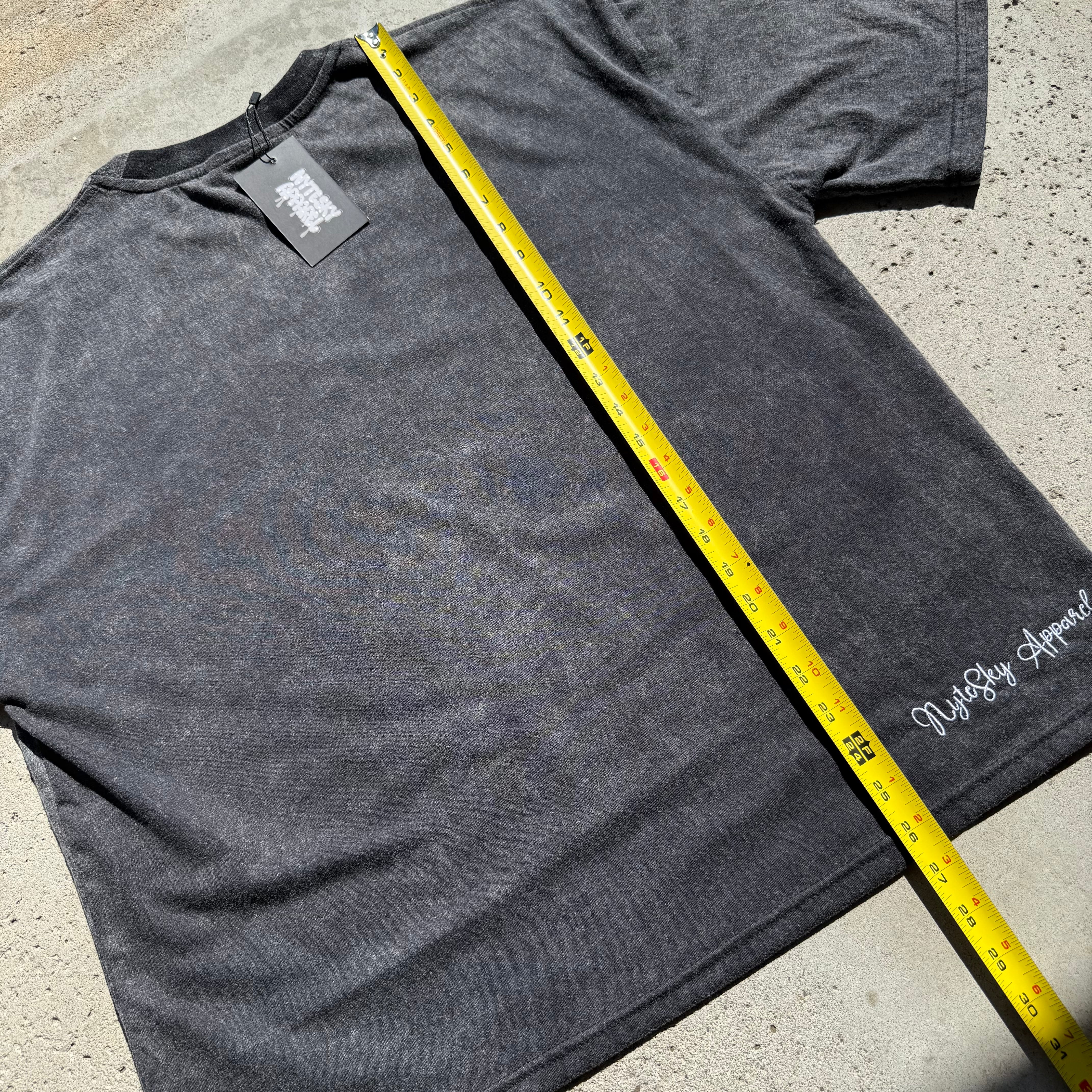I’m Fine Help Me NSA Black Tee Size L