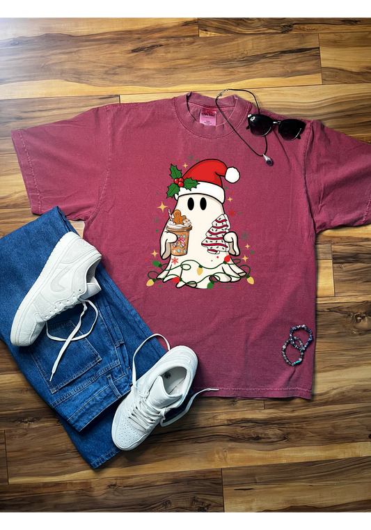 Holiday Ghost Shaka Wear Tee