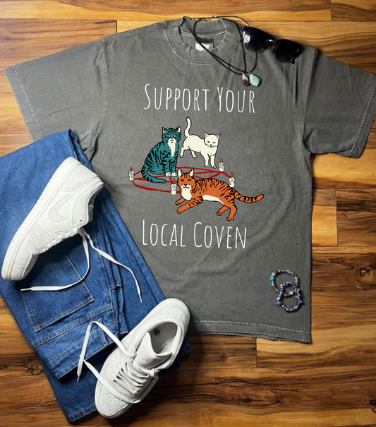 Support Your Local Coven Shaka Wear Tee