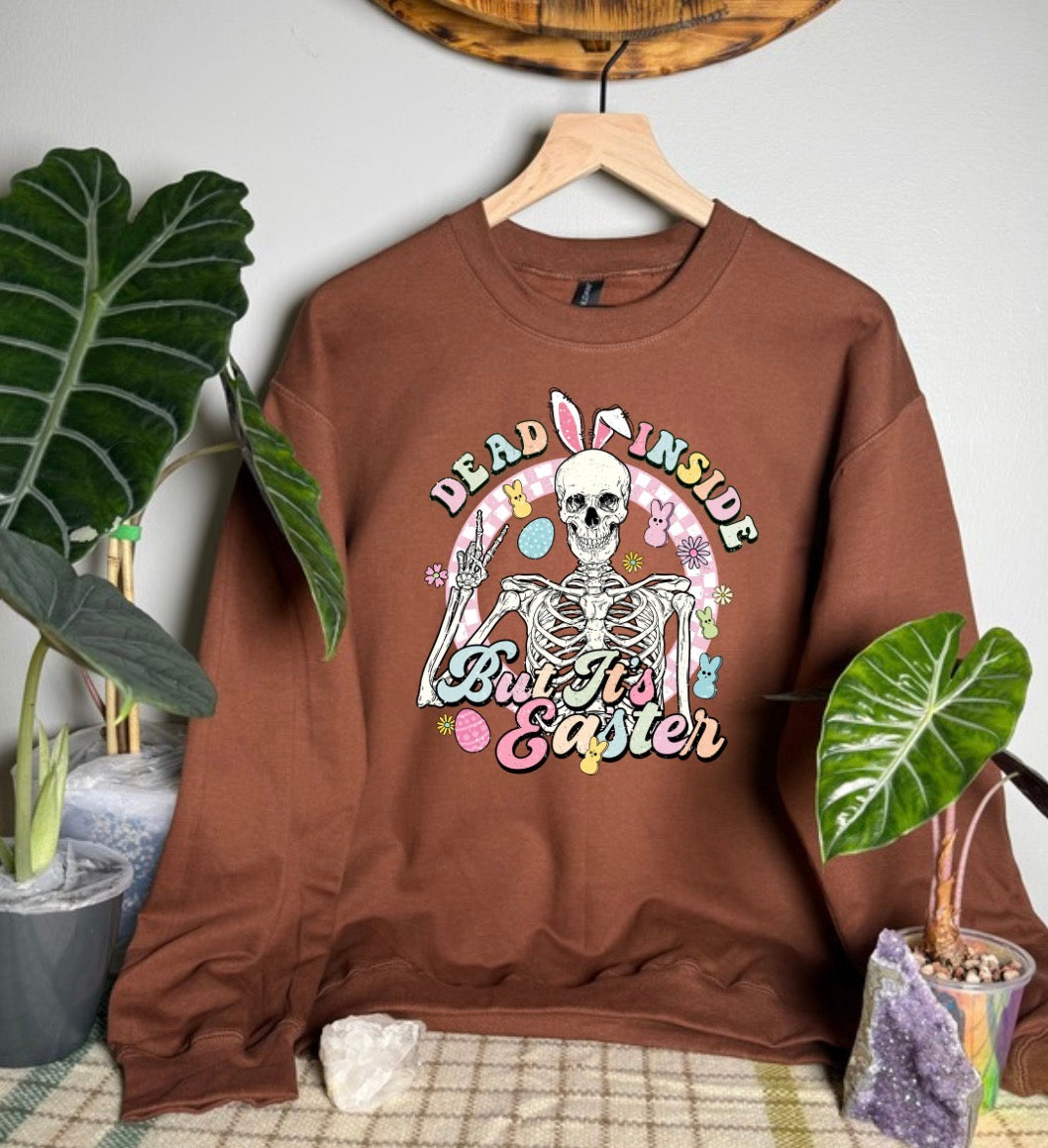 Dead Inside But It’s Easter Gildan Tops