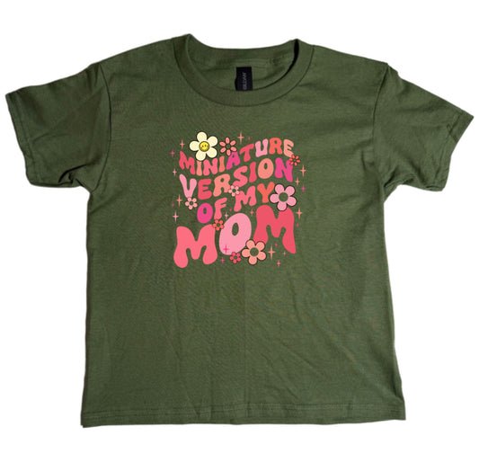 Miniature Version Of My Mom Gildan Youth Tee