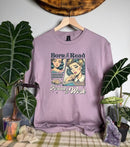 Born To Read Gildan Tops