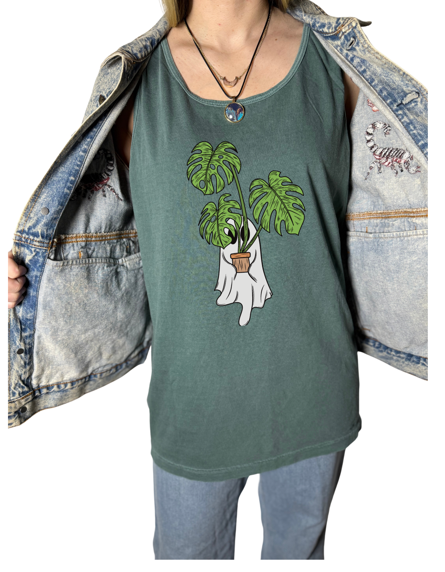 Monstera Ghostie Tank