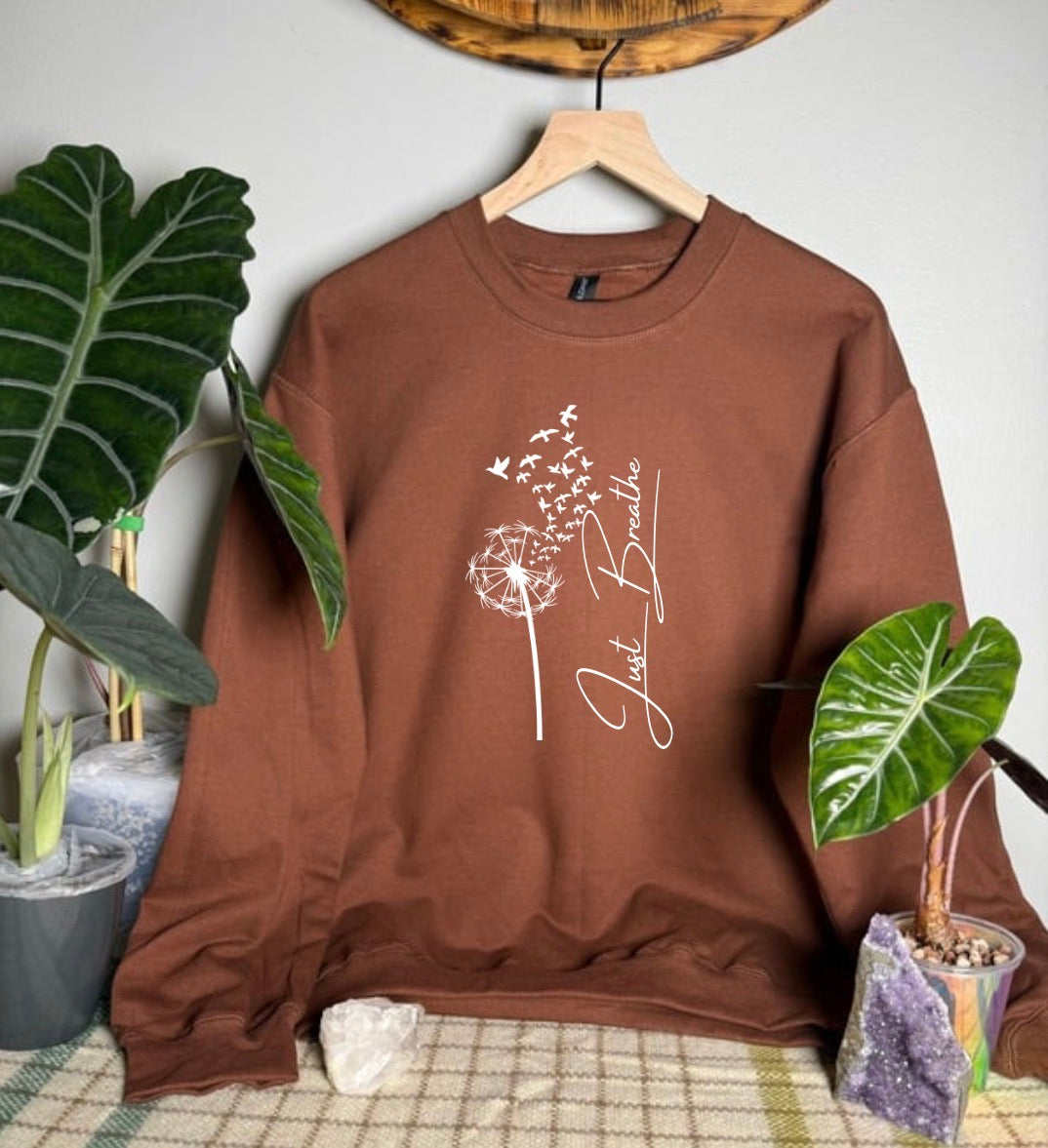 Just Breathe Gildan Tops