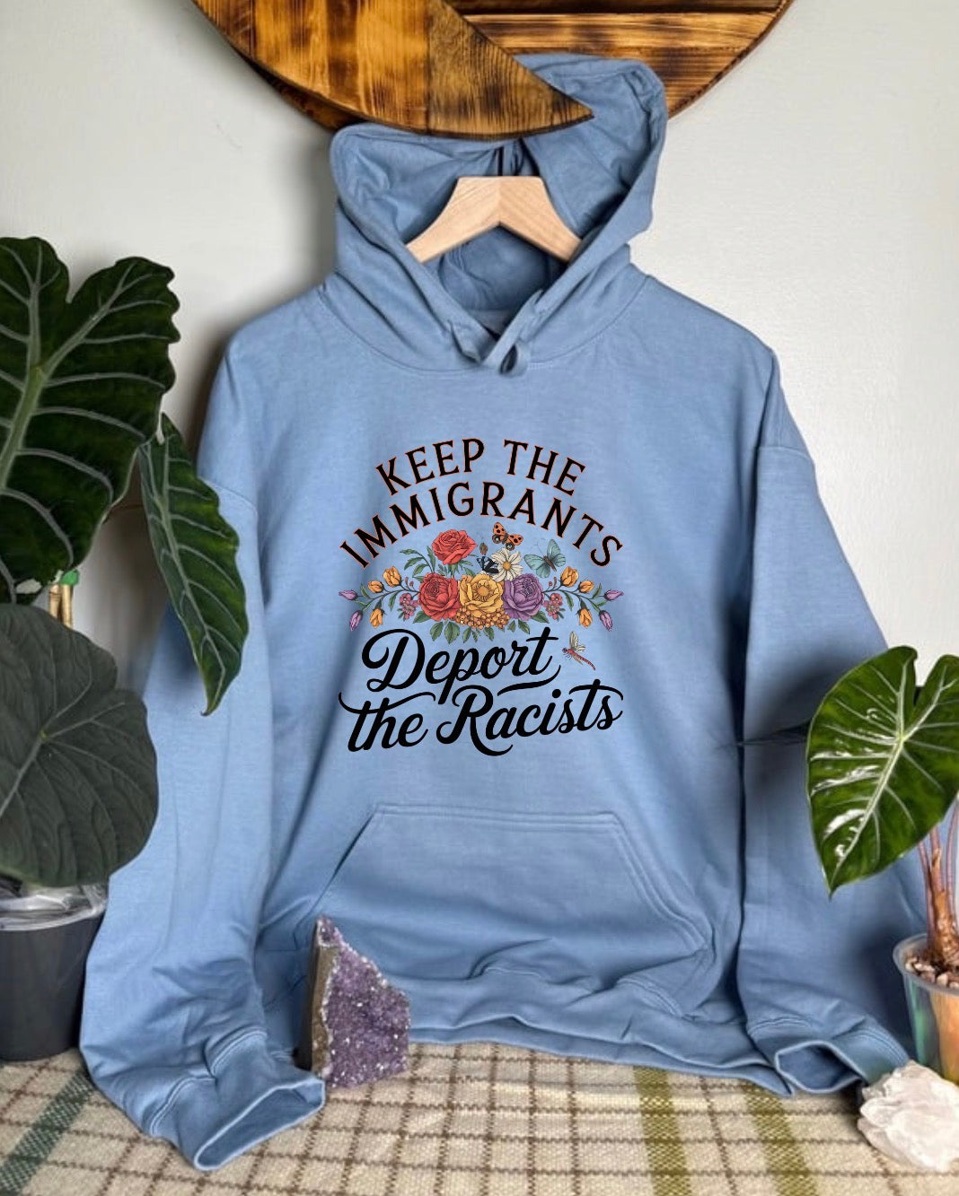 Deport The Racists Gildan Tops