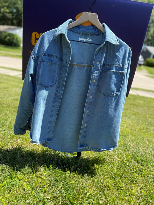 MGK Lost Americana Treading Water Upthrift Jean Jacket Size S