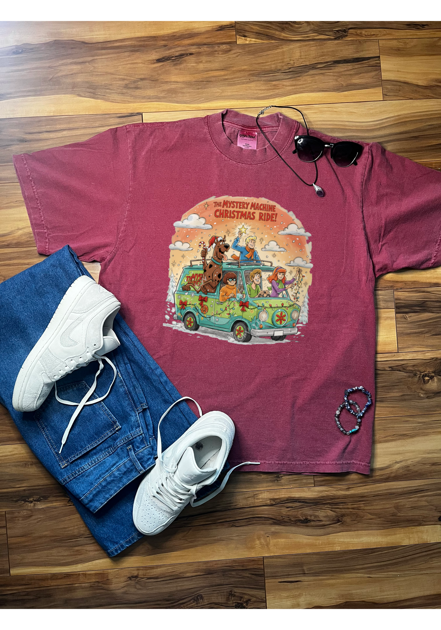 Scooby Christmas Shaka Wear Tee
