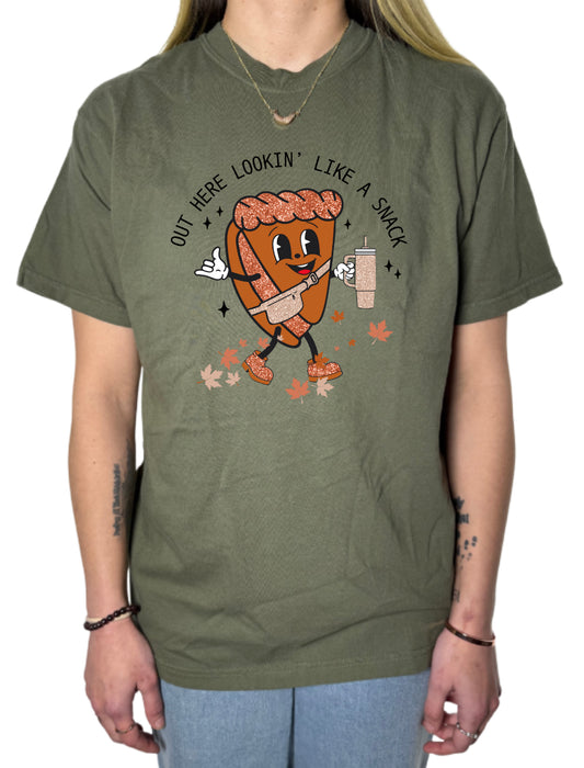 Lookin Like A Snack Comfort Colors Tee
