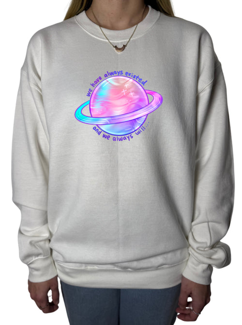 Always Existed Sublimation Gildan Top