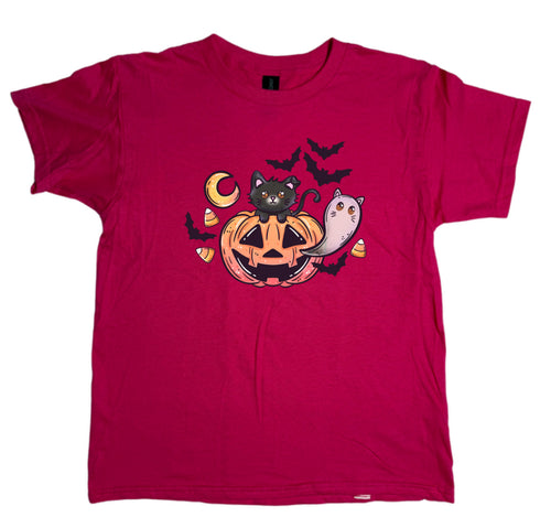 Pumpkin Kitty Youth Tee