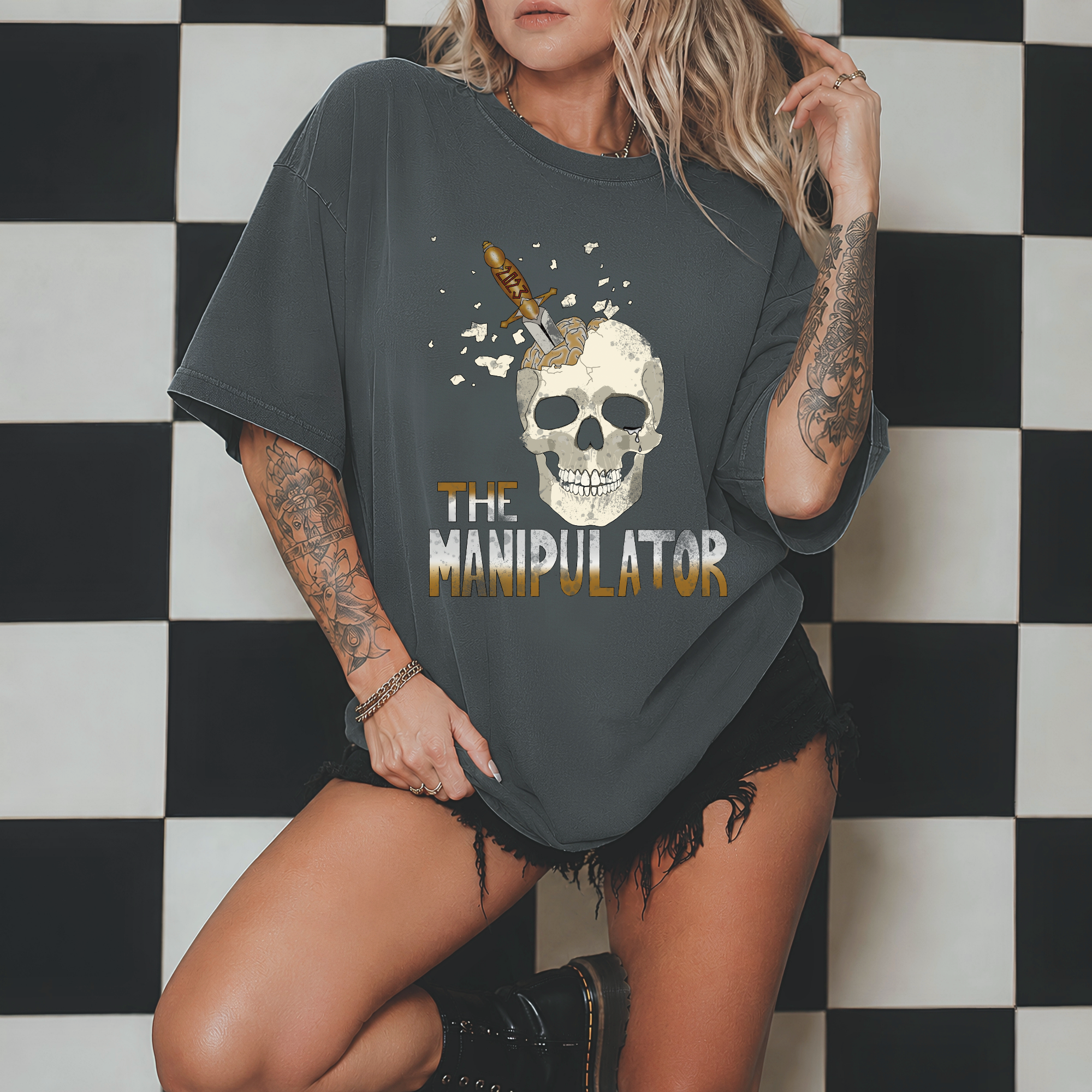 Officially Licensed Brea Lamb: The Manipulator World Tour Gildan Tops