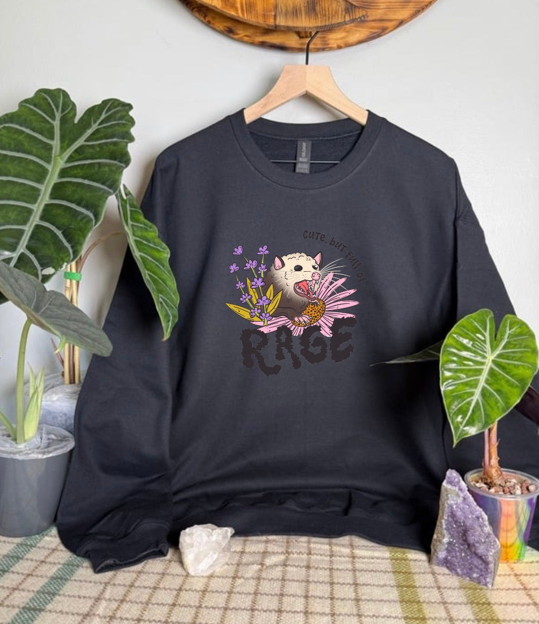 Cute But Full Of Rage Gildan Tops