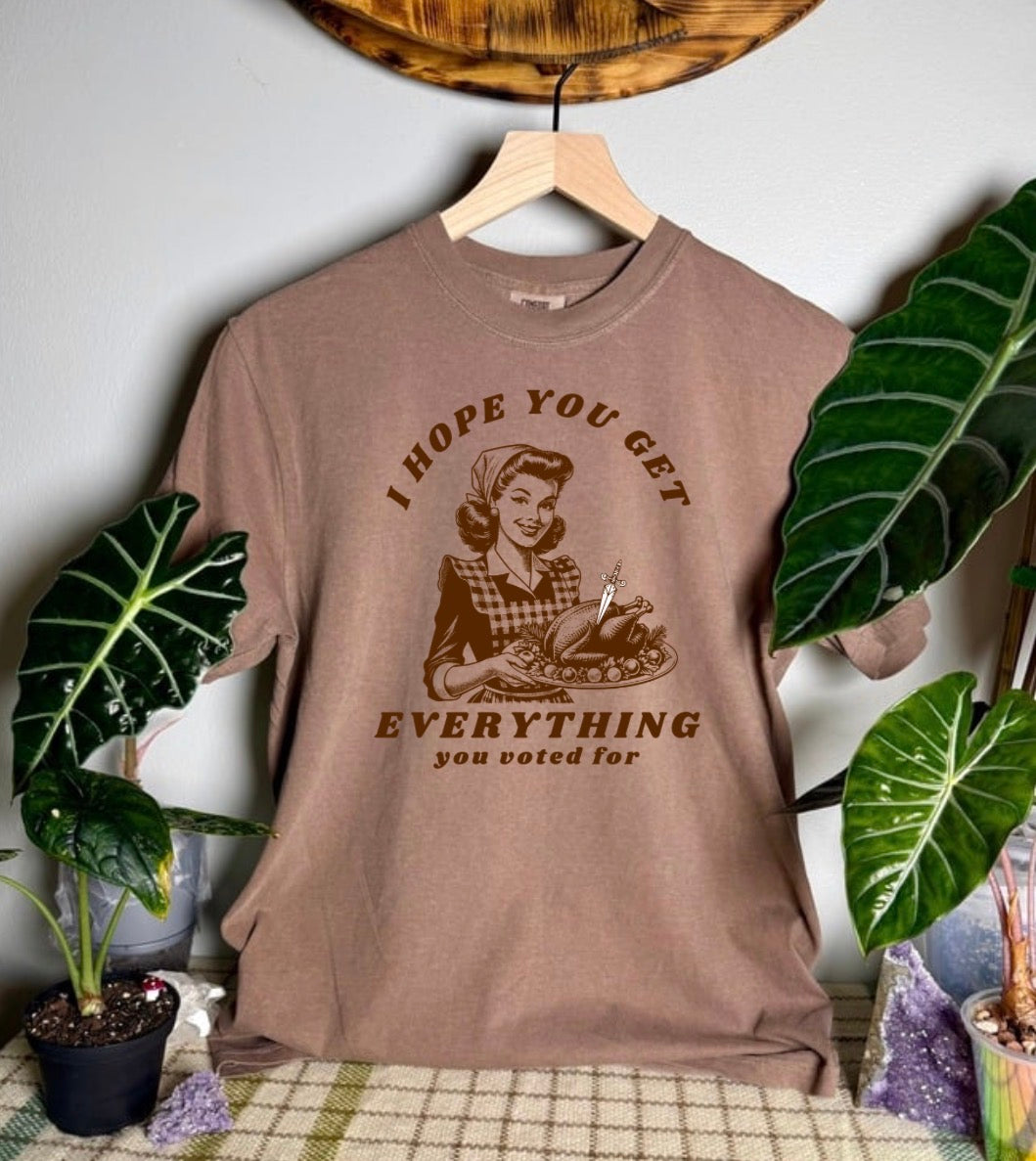 What You Voted For Comfort Colors Tee