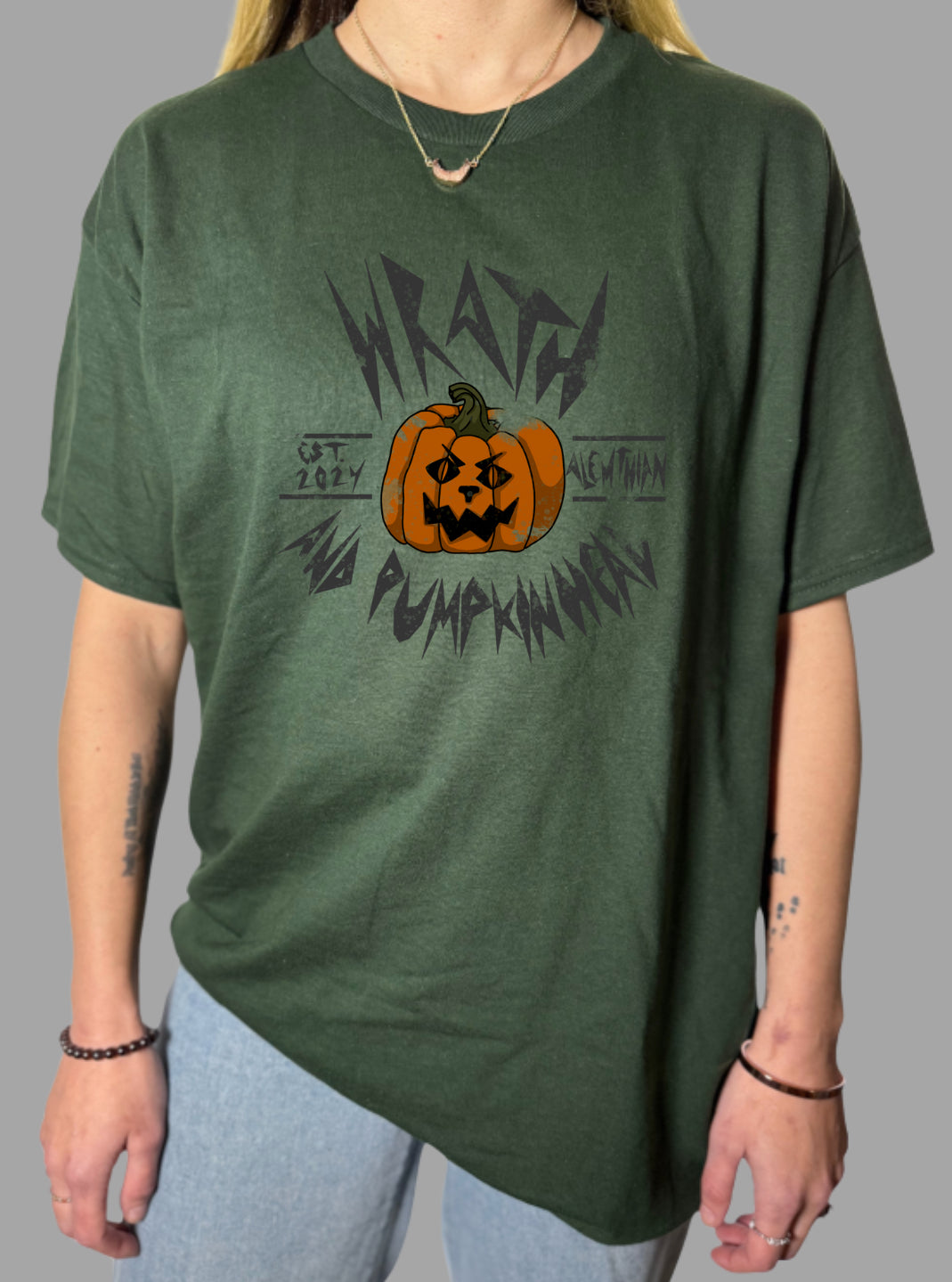Offically Licensed Brea Lamb: Wrath and 🎃 Band Tee Gildan Tops