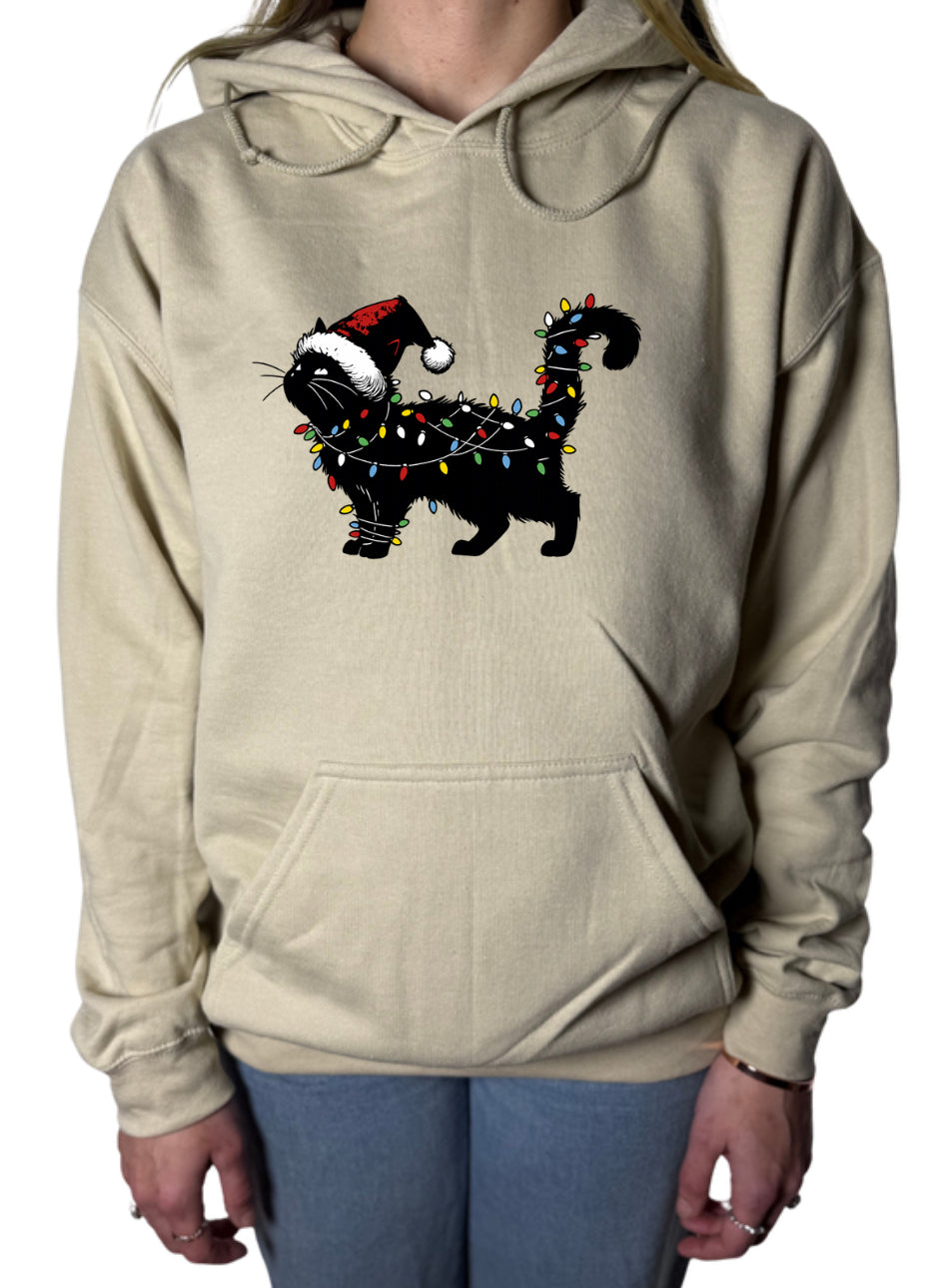 Holiday Cat Gildan Tops