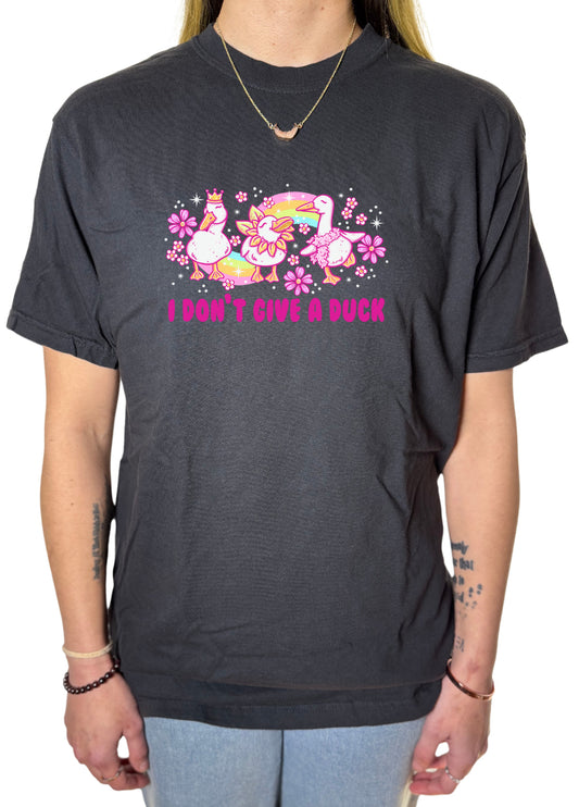 Don’t Give A Duck Comfort Colors Tee
