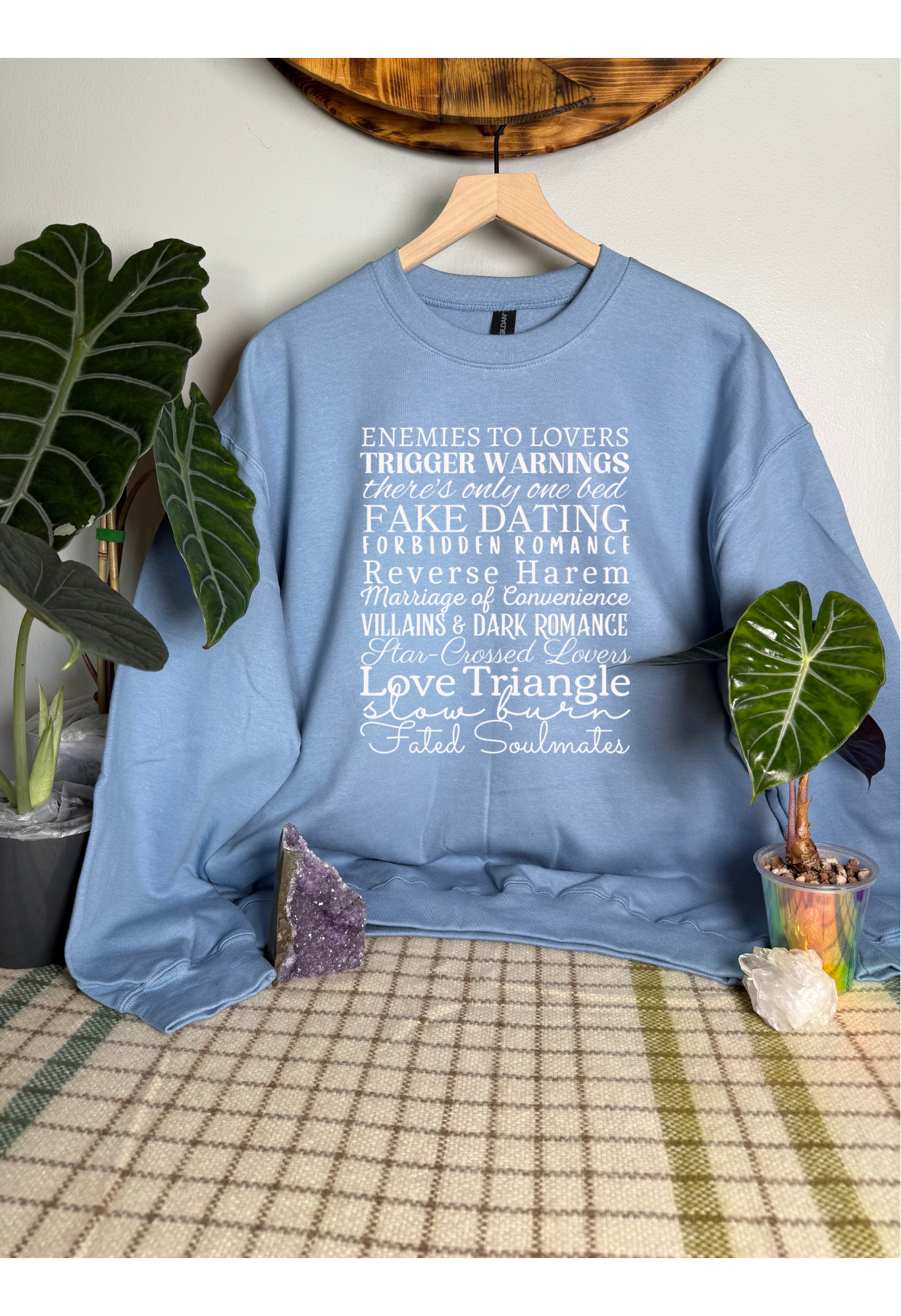 Bookish Tropes Gildan Tops