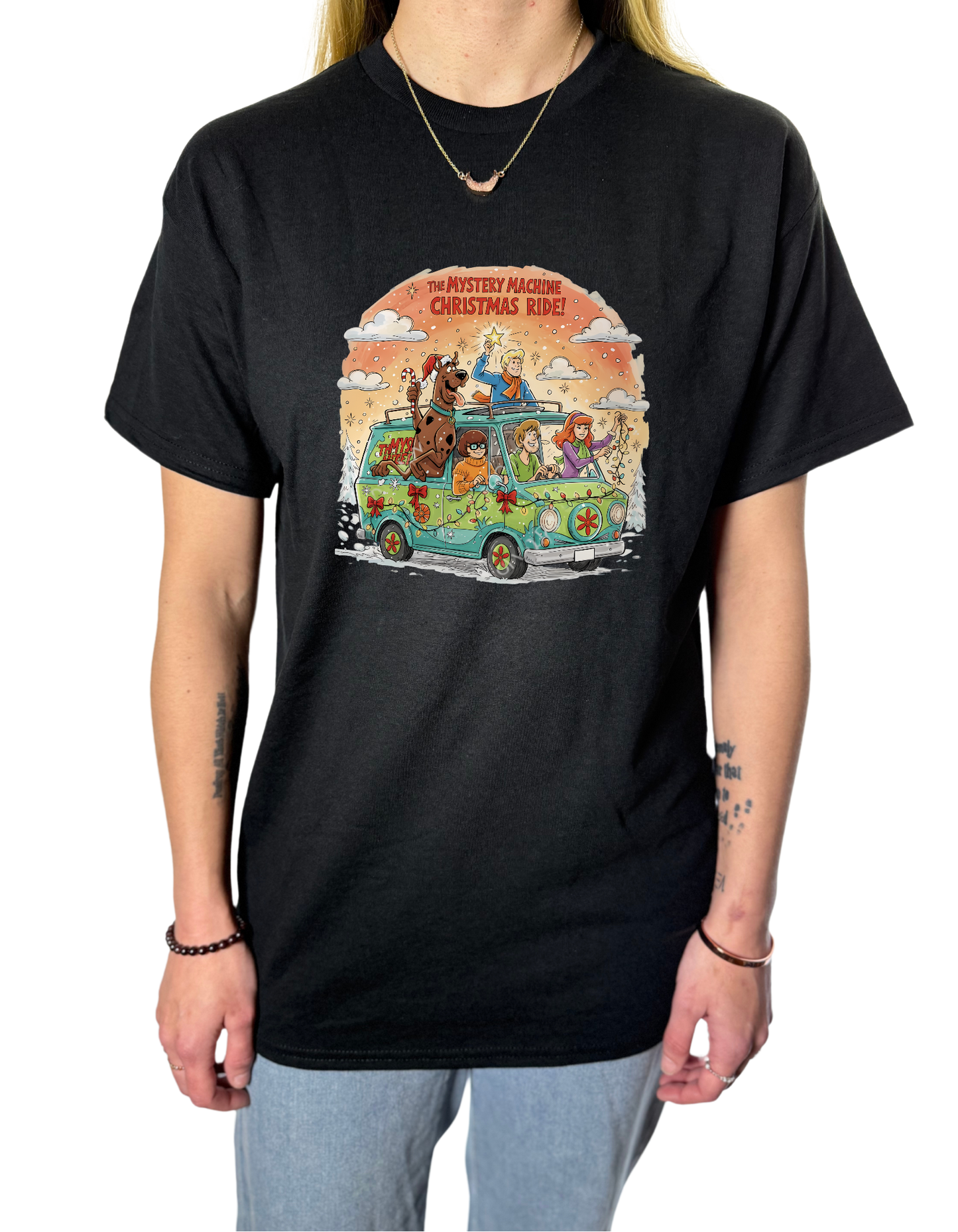 Scooby Christmas Gildan Tops