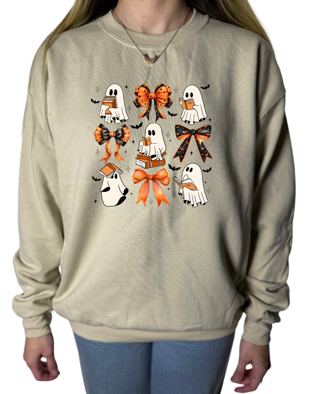 Ghosts and Books Gildan Tops