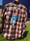 Noah Kahan Upthrift Flannel Size S