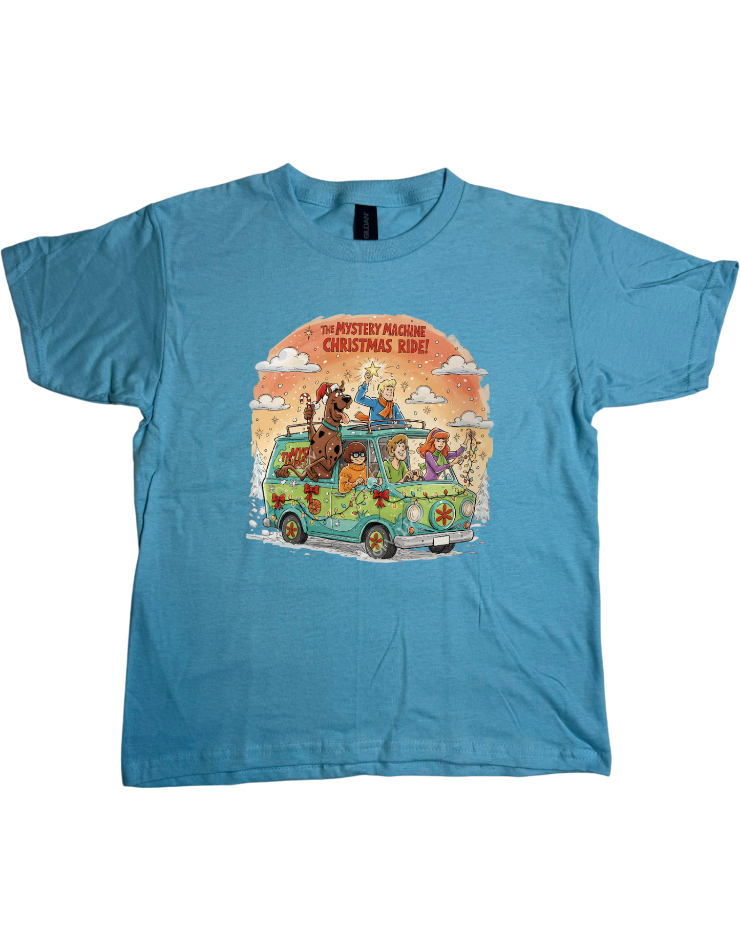 Scooby Christmas Youth Tee