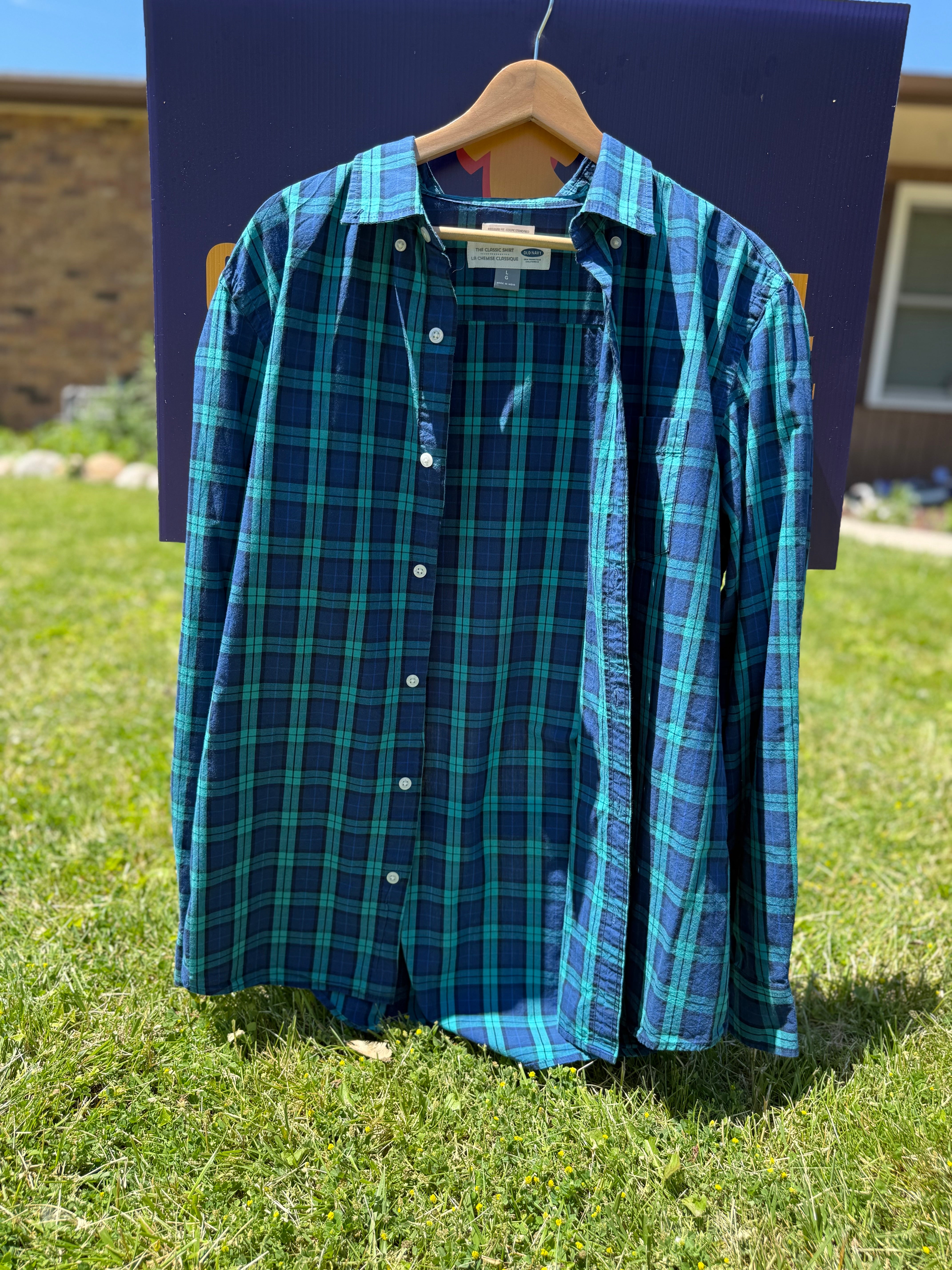 Upthrift MGK & Wiz Button Up Size L