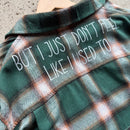 Honestav Sweet American Boy Upthrift Flannel Size S