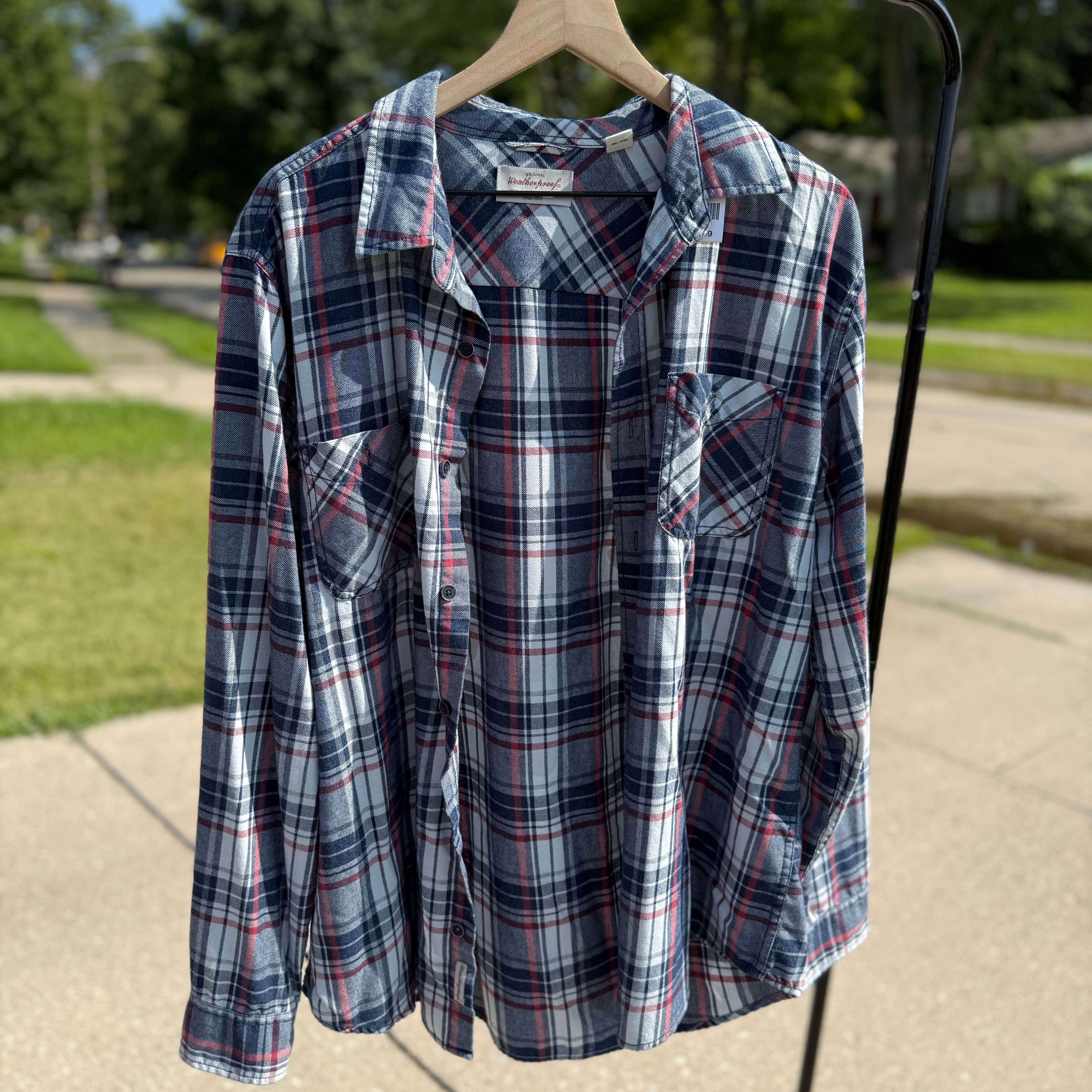 Honestav Devil Upthrift Flannel Size L/XL