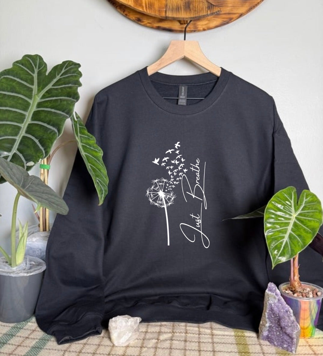 Just Breathe Gildan Tops