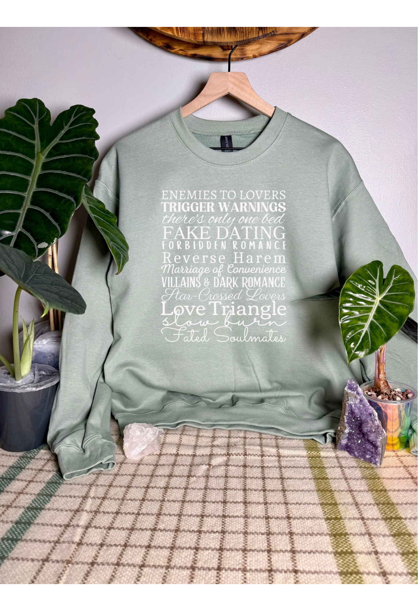 Bookish Tropes Gildan Tops