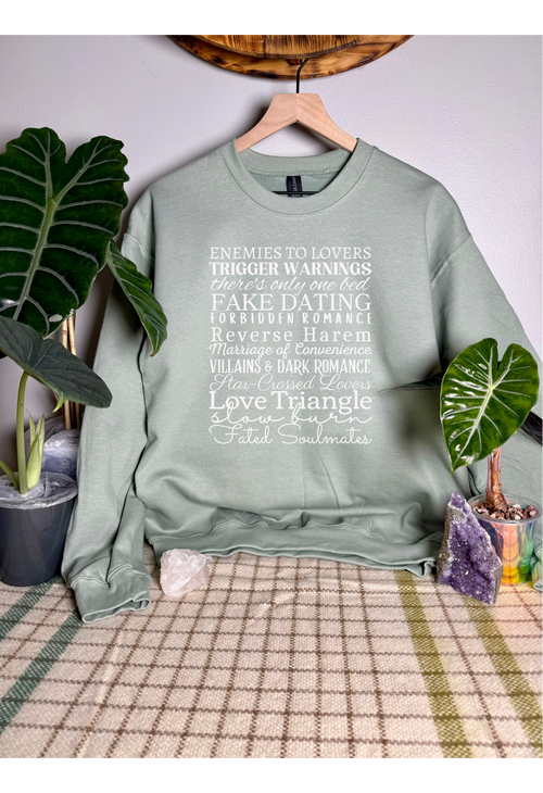 Bookish Tropes Gildan Tops