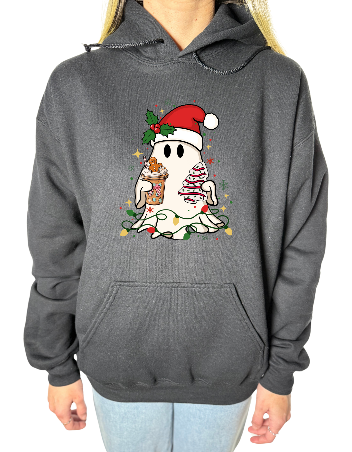 Holiday Ghost Gildan Tops