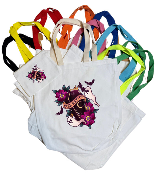Died Anxious Tote Bag