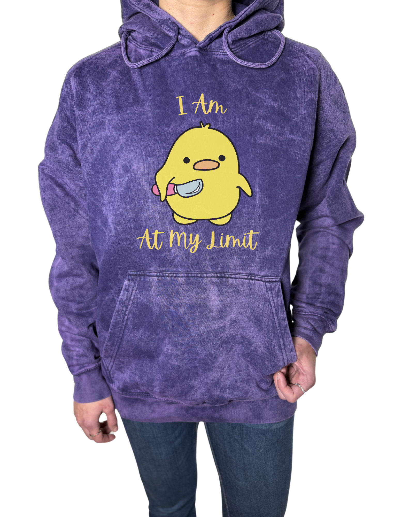 At My Limit Vintage Wash Hoodie